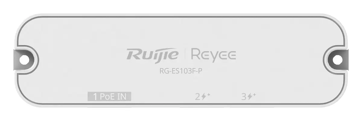 Reyee RG-ES103F-P 3 Port Fast Ethernet PoE+ Yönetilemez Switch görsel 3