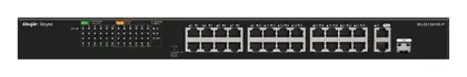 Reyee RG-ES126FGS-P 24 Port Fast Ethernet PoE 2×Gigabit Yönetilemez Switch
