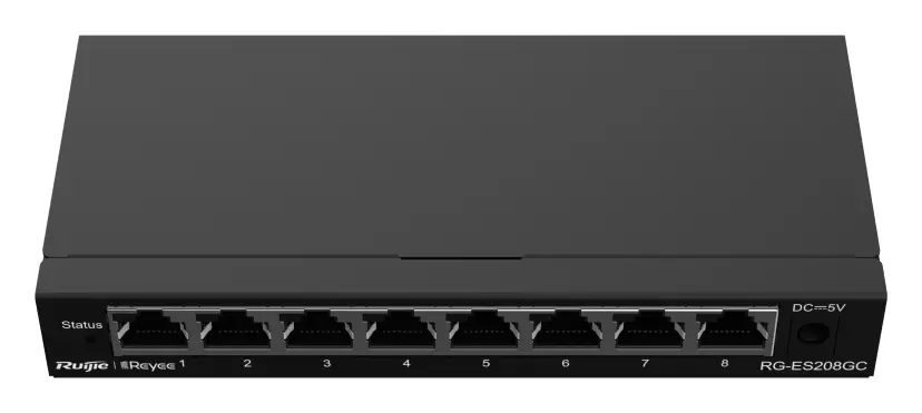 Reyee RG-ES208GC 8 Port Gigabit Akıllı Yönetilebilir Switch — görsel 3