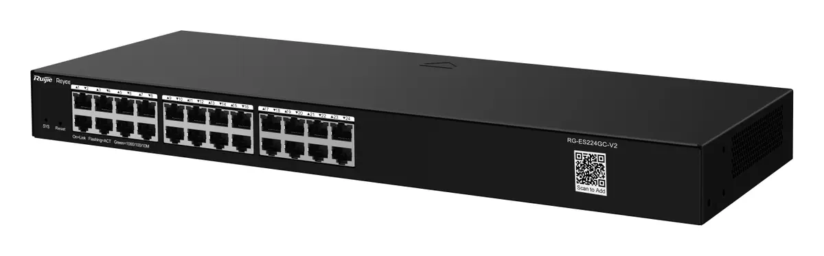 Reyee RG-ES224GC-V2 24 Port Gigabit Akıllı Yönetilebilir Switch — görsel 4