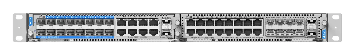 Reyee RG-NBF6002M 2 Slot L3 Modüler Omurga Switch görsel 6