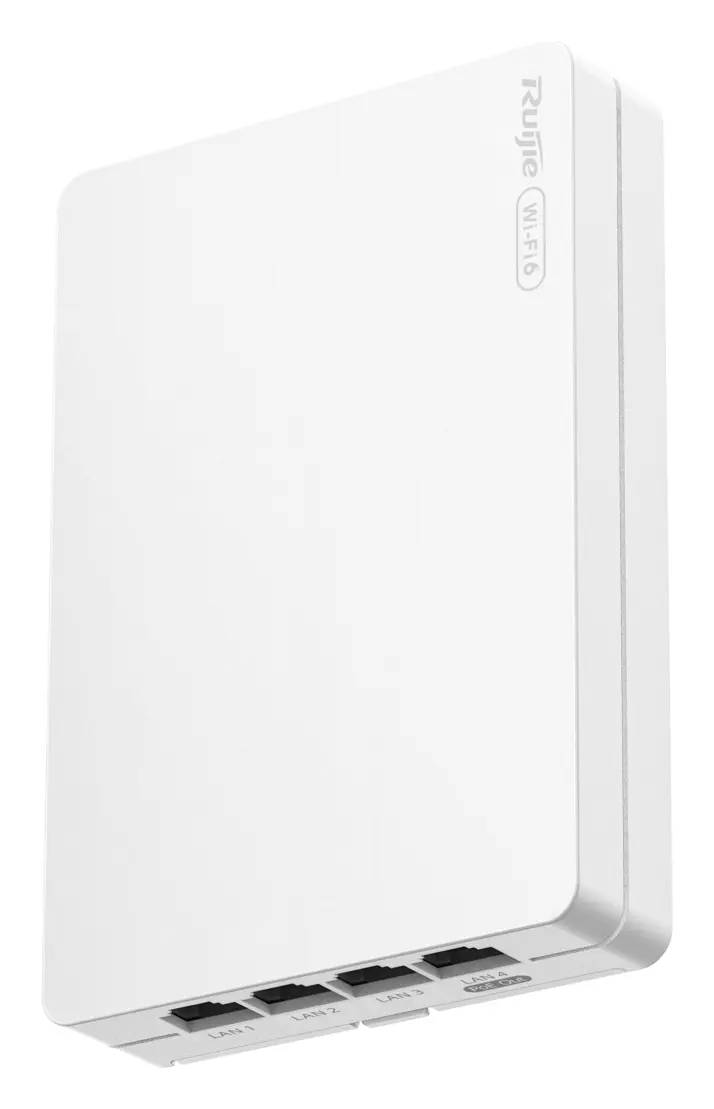 Reyee RG-RAP62-WALL Wi-Fi 6 AX3000 Çift Bant PoE Çıkışlı Duvar Tipi Access Point — görsel 6