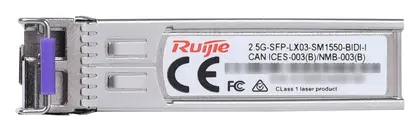 Ruijie 2.5G-SFP-LX03-SM1550-BIDI-I 2.5G BiDi 1550/1310nm 3km Single Mode SFP Optik Modül