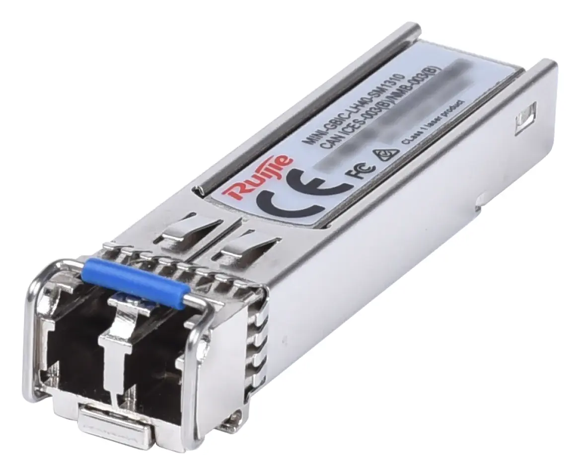 Ruijie MINI-GBIC-LH40-SM1310 1000BASE-SX 1310nm 40km Single Mode SFP Optik Modül görsel 4