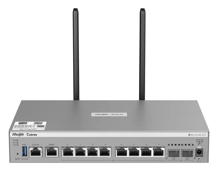 Ruijie RG-CF10S-LTE 10 Port Yeni Nesil Firewall
