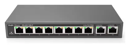Ruijie RG-ES110D-P 8 Port Gigabit Yönetilebilir PoE Switch