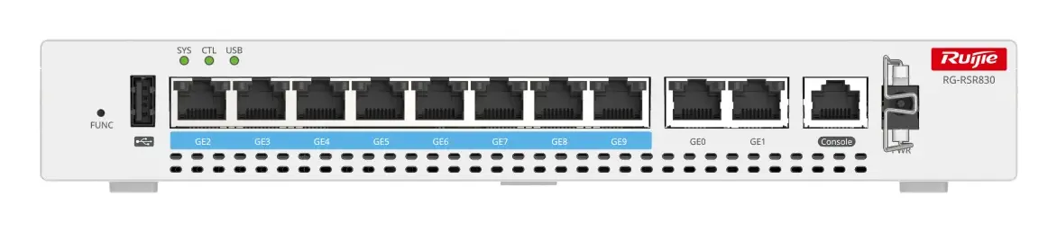Ruijie RG-RSR830 10 Port Gigabit Mobil Router — görsel 2