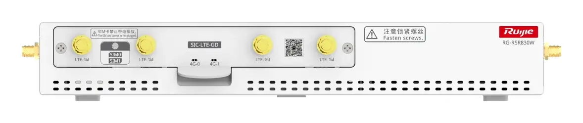 Ruijie RG-RSR830W 10 Port Gigabit Wi-Fi 6 Mobil Router görsel 3