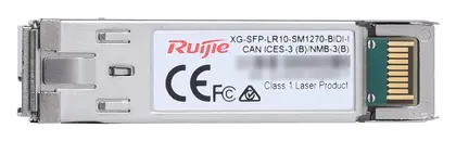 Ruijie XG-SFP-LR10-SM1270-BIDI-I 10G BiDi 1270/1330nm 10km Single Mode SFP+ Optik Modül
