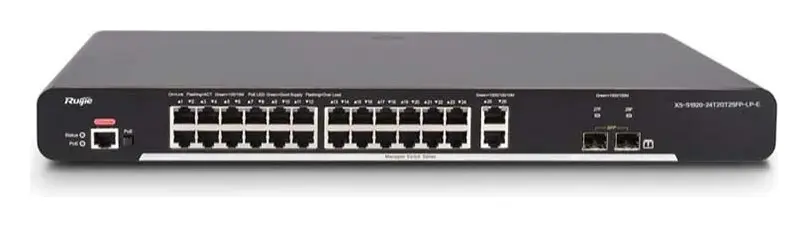 Ruijie XS-S1920-26GT2SFP-LP-E PoE Switch