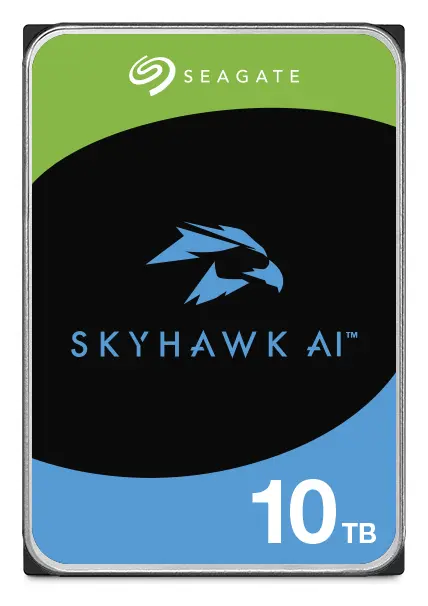 Seagate SkyHawk AI 10TB 3.5" SATA Gözetim Diski (ST10000VE001) görsel 2