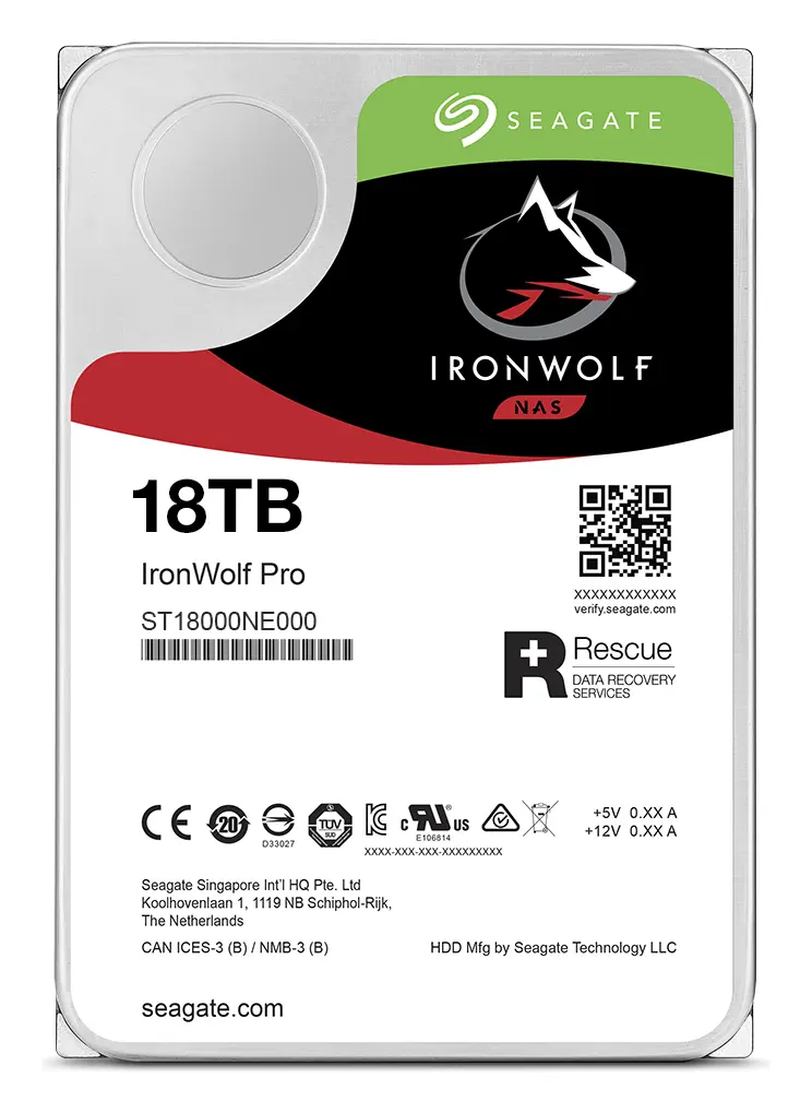 Seagate IronWolf Pro 18TB 3.5" SATA NAS Diski (ST18000NT001) görsel 4