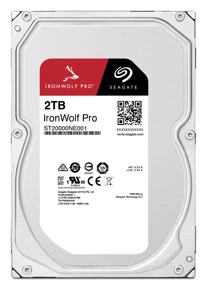 Seagate IronWolf Pro 2TB 3.5" SATA NAS Diski (ST2000NT001) — görsel 4