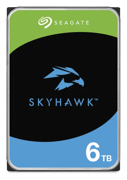 Seagate SkyHawk 6TB 3.5" SATA Gözetim Diski (ST6000VX009) görsel 2