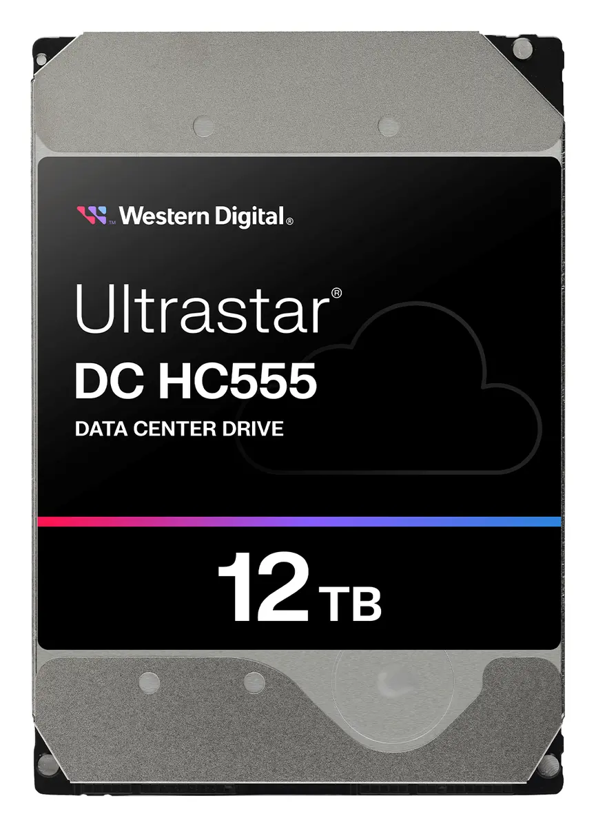 WD Ultrastar DC HC555 12TB 3.5" SATA Kurumsal Disk (0B48720) — görsel 2