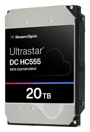 WD Ultrastar DC HC555 20TB 3.5" SATA Kurumsal Disk (0B48724)