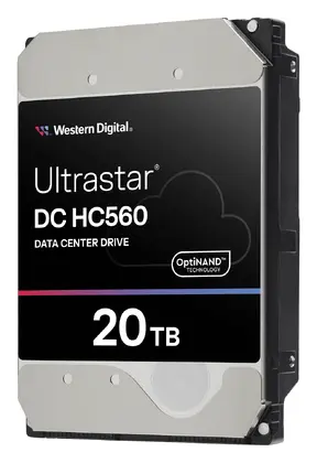 WD Ultrastar DC HC560 20TB 3.5" SAS Kurumsal Disk (0F38652)