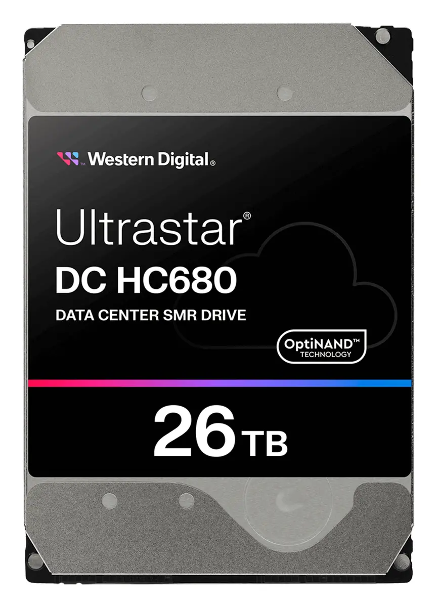 WD Ultrastar DC HC680 26TB 3.5" SATA Kurumsal Disk (0F62892) — görsel 2