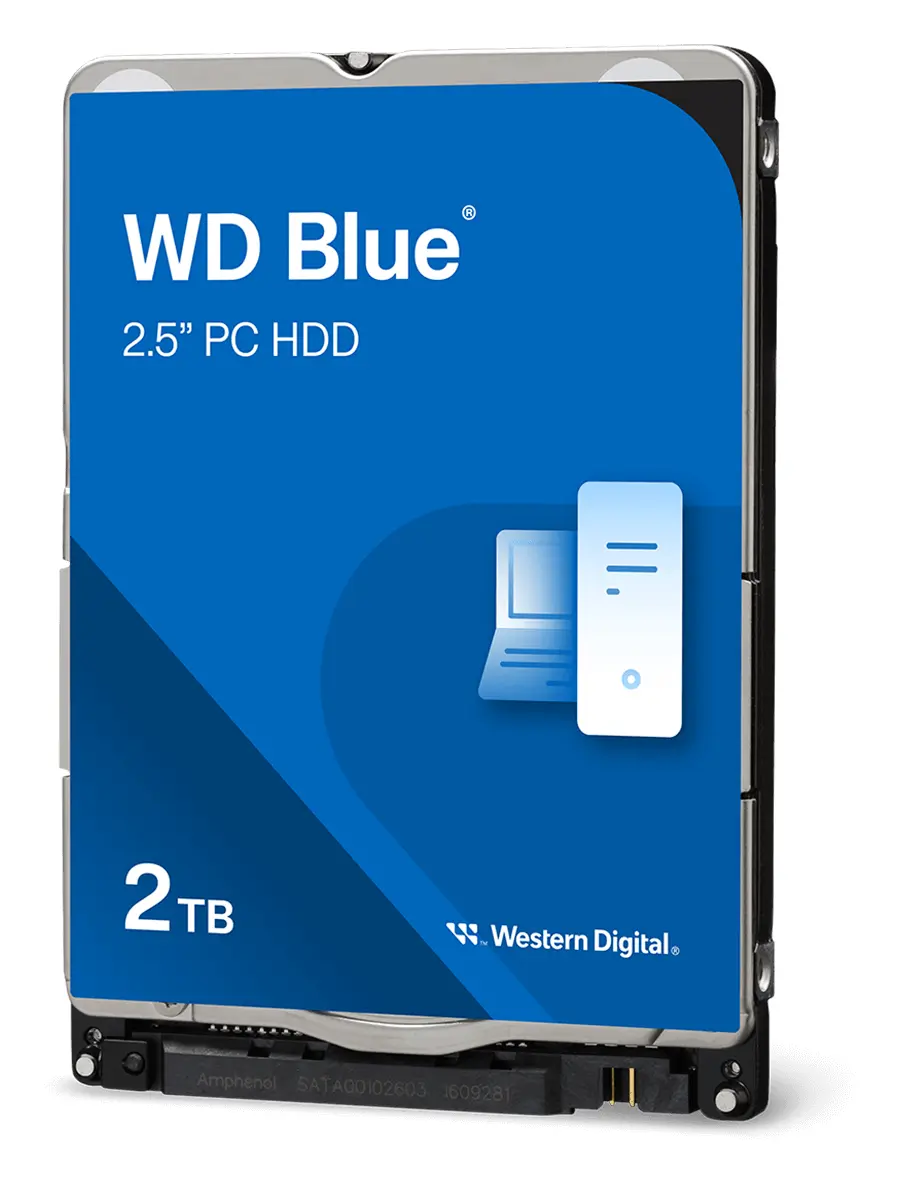 WD Blue 2TB 2.5" SATA Dizüstü Disk (WD20SPZX)