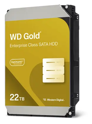 WD Gold 22TB 3.5" SATA Kurumsal Disk (WD221KRYZ)