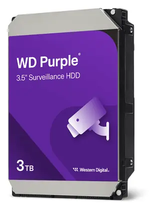 WD Purple 3TB 3.5" SATA Gözetim Diski (WD34PURZ)