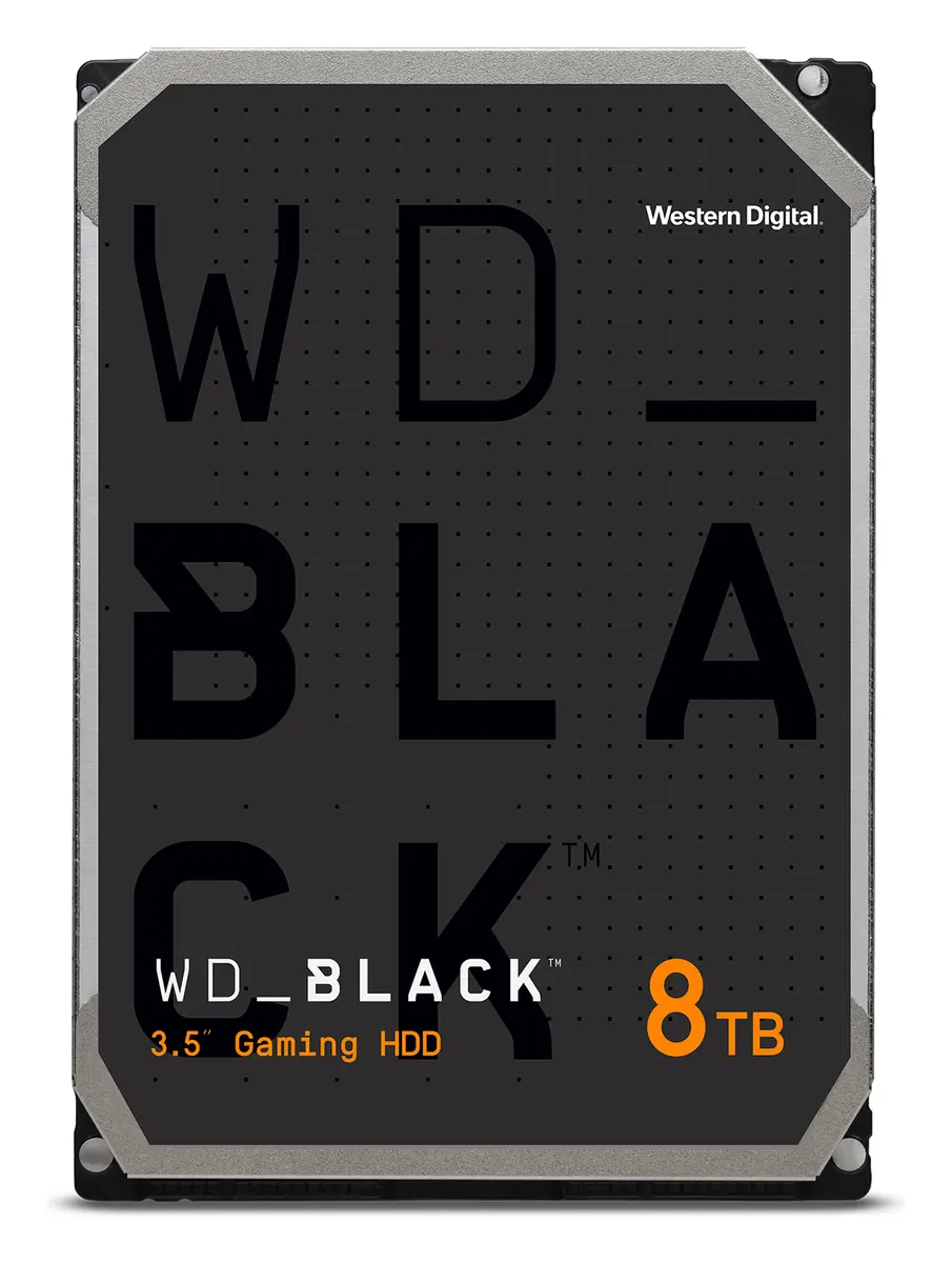 WD_BLACK 8TB 3.5" SATA Masaüstü Disk (WD8002FZBX) görsel 2