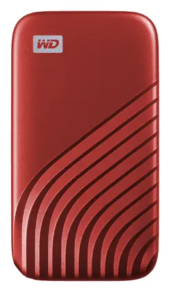 WD My Passport SSD 1TB USB 3.2 Kırmızı Harici Disk (WDBAGF0010BRD-WESN)