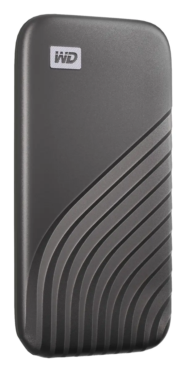 WD My Passport SSD 2TB USB 3.2 Gri / Gümüş Harici Disk (WDBAGF0020BGY-WESN) görsel 2
