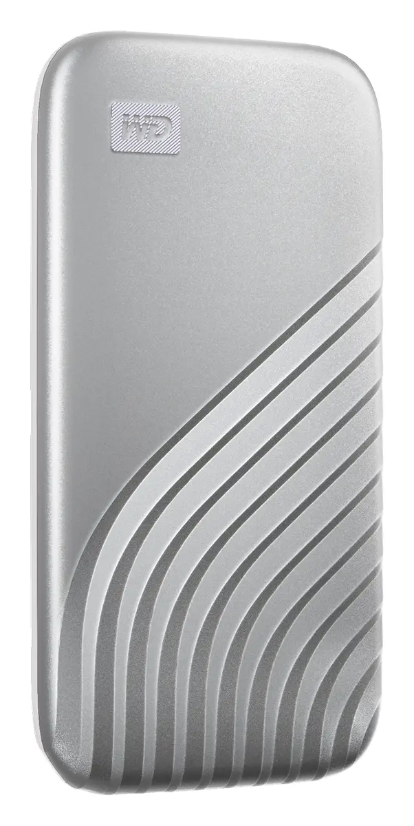 WD My Passport SSD 2TB USB 3.2 Gray/Silver Harici Disk (WDBAGF0020BSL-WESN) görsel 2