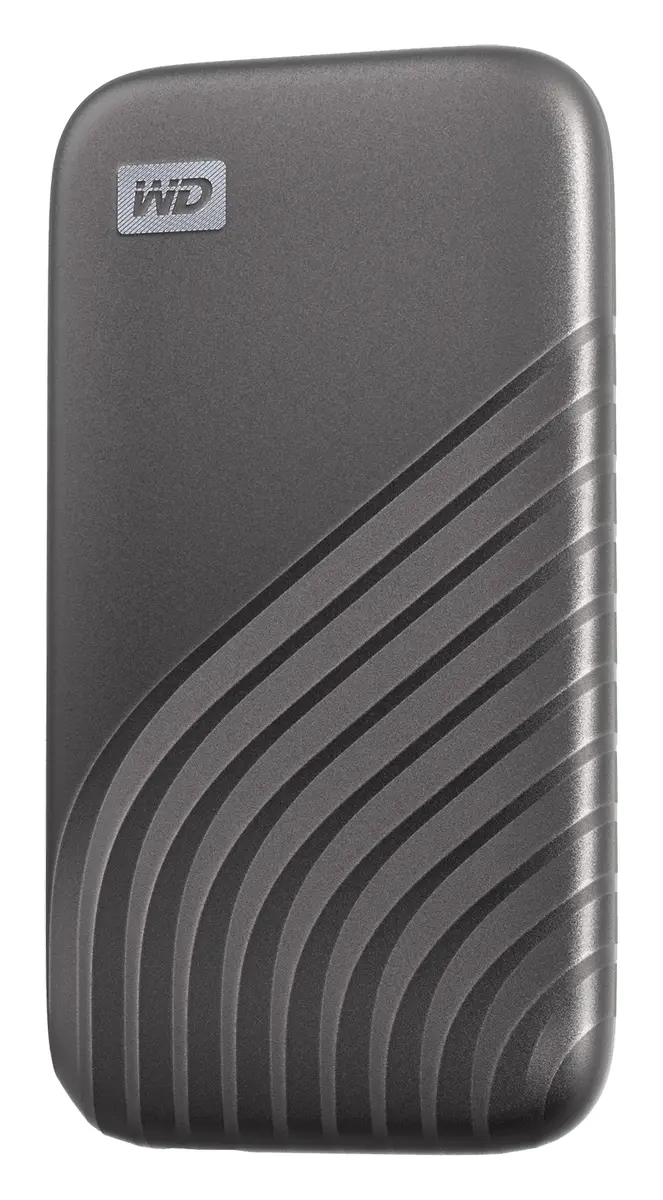 WD My Passport SSD 500GB USB 3.2 Gray/Silver Harici Disk (WDBAGF5000AGY-WESN) — görsel 3
