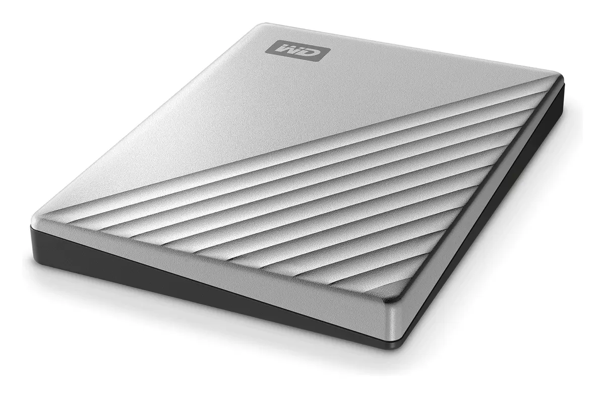 WD My Passport Ultra 2TB USB 3.2 Gri / Gümüş Harici Disk (WDBC3C0020BSL-WESN) görsel 4