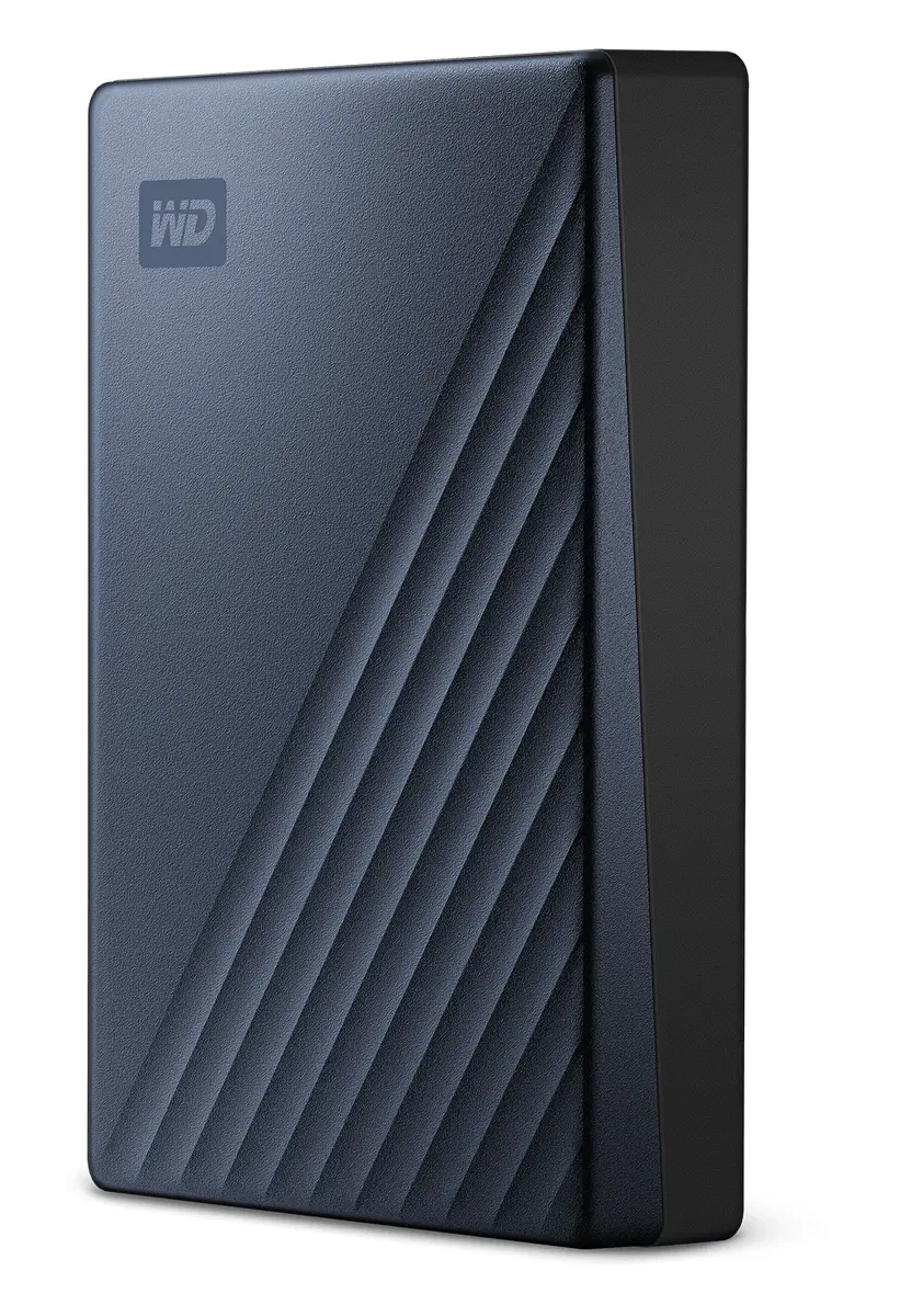 WD My Passport Ultra 6TB USB 3.2 Mavi Harici Disk (WDBEJA0060BBL-WESN) görsel 2