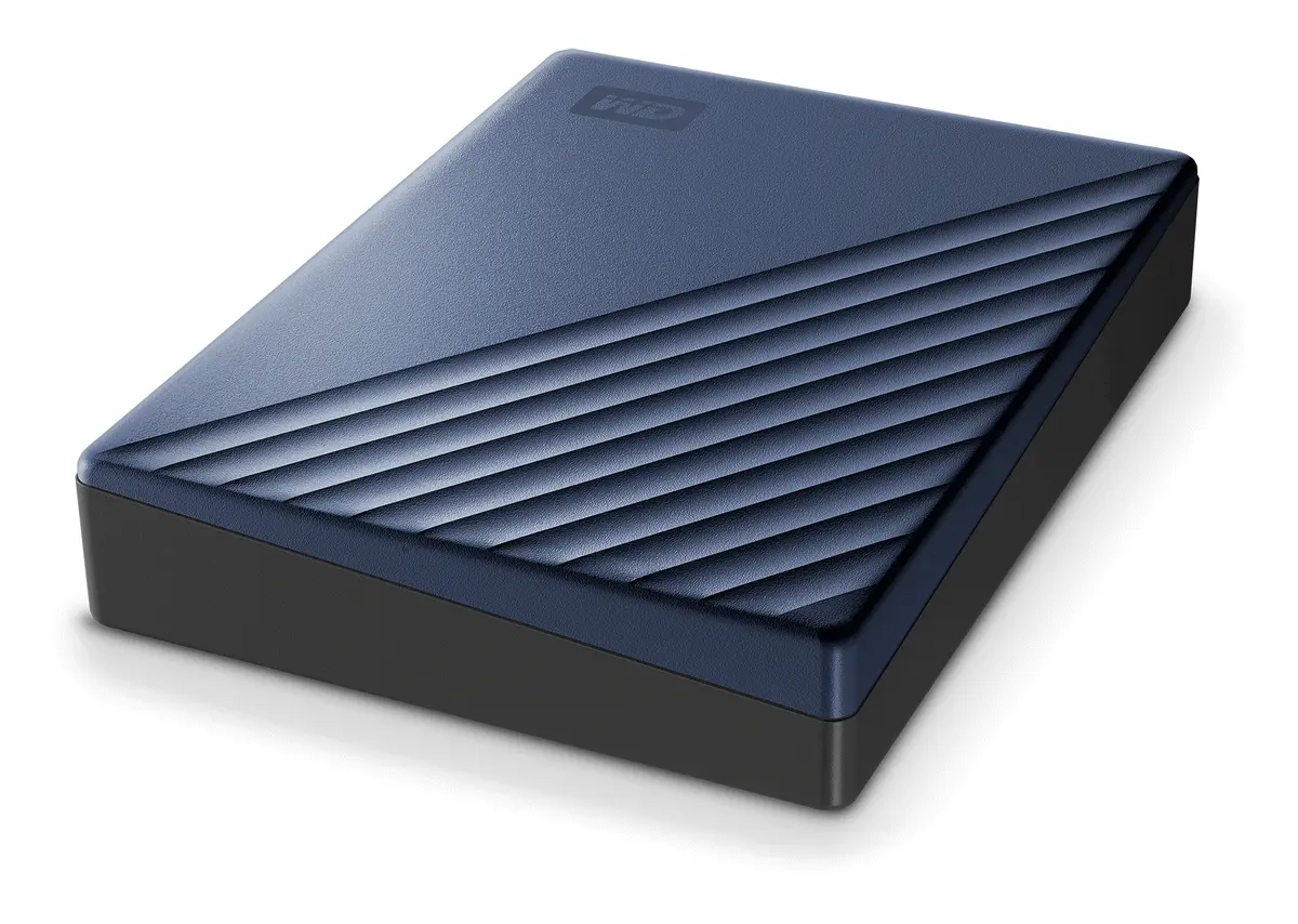 WD My Passport Ultra 6TB USB 3.2 Mavi Harici Disk (WDBEJA0060BBL-WESN) görsel 4