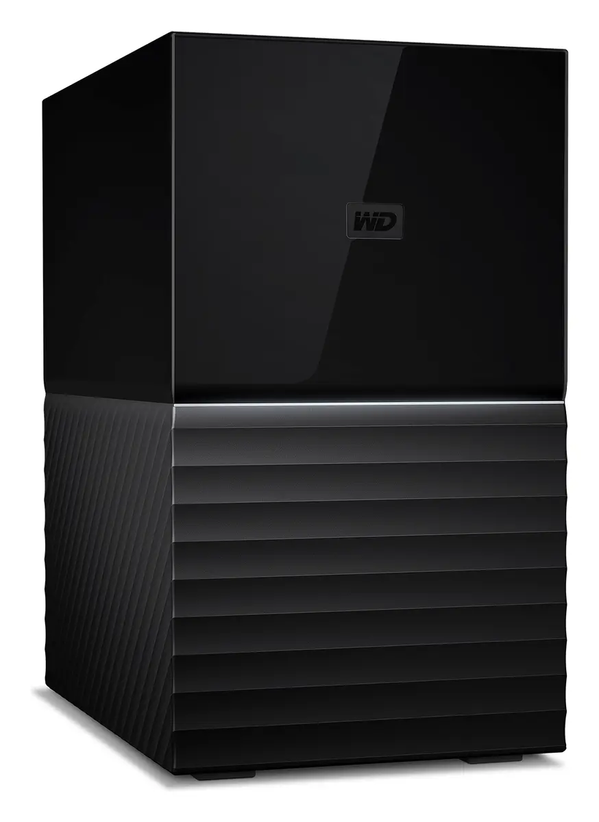 WD My Book Duo 20TB USB 3.2 Siyah Harici Disk (WDBFBE0200JBK-EESN) görsel 3