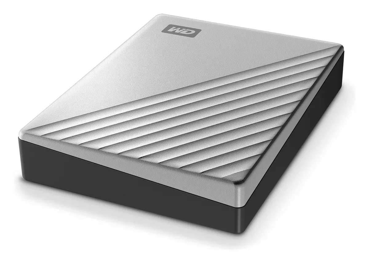 WD My Passport Ultra 4TB USB 3.2 Gri / Gümüş Harici Disk (WDBFTM0040BSL-WESN) görsel 4