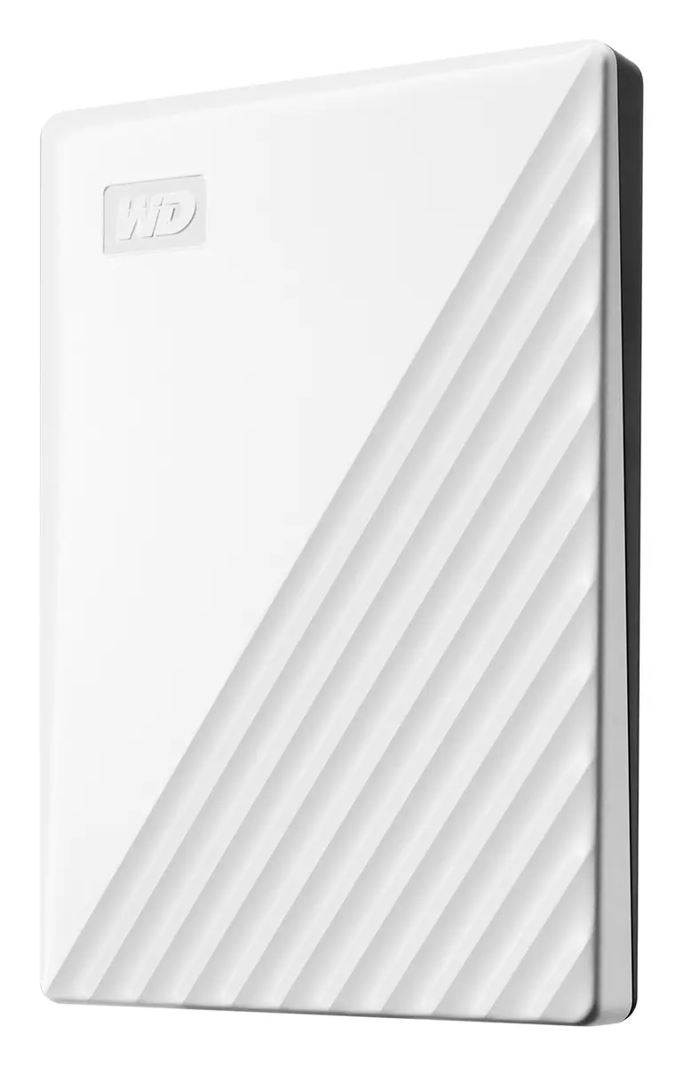 WD My Passport 1TB USB 3.2 Beyaz Harici Disk (WDBYVG0010BWT-WESN) görsel 2