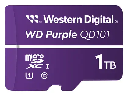 WD Purple QD101 1TB microSD Hafıza Kartı (WDD100T1P1C)