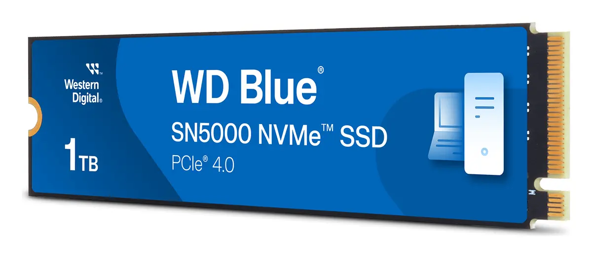 WD Blue SN5000 1TB M.2 2280 NVMe PCIe Gen4 SSD (WDS100T4B0E) — görsel 2