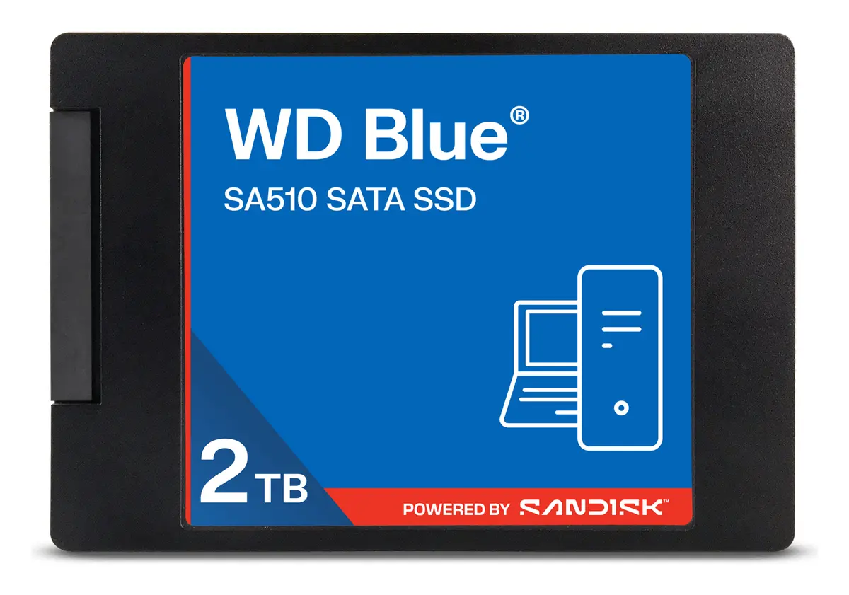 WD Blue SA510 2TB 2.5" SATA SSD (WDS200T5B0A)