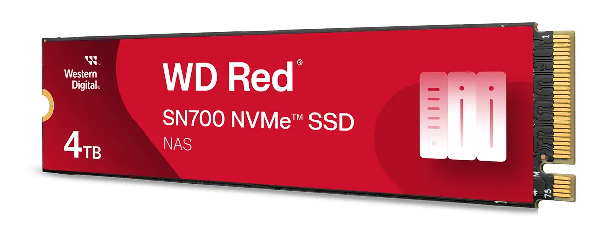 WD Red SN700 4TB M.2 2280 NVMe PCIe Gen3 SSD (WDS400T1R0C) görsel 2