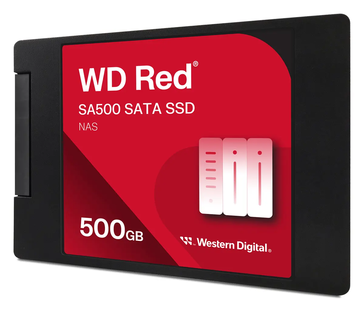WD Red SA500 500GB 2.5" SATA SSD (WDS500G1R0A) görsel 2