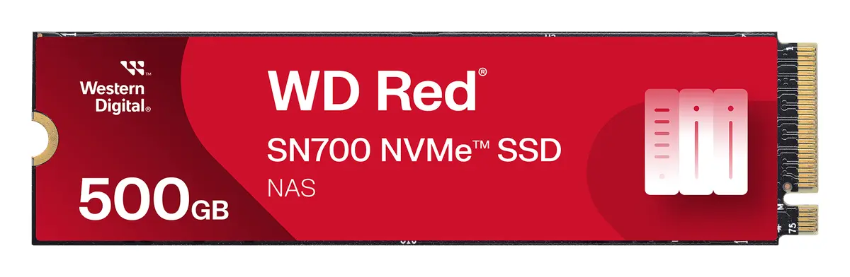 WD Red SN700 500GB M.2 2280 NVMe PCIe Gen3 SSD (WDS500G1R0C)