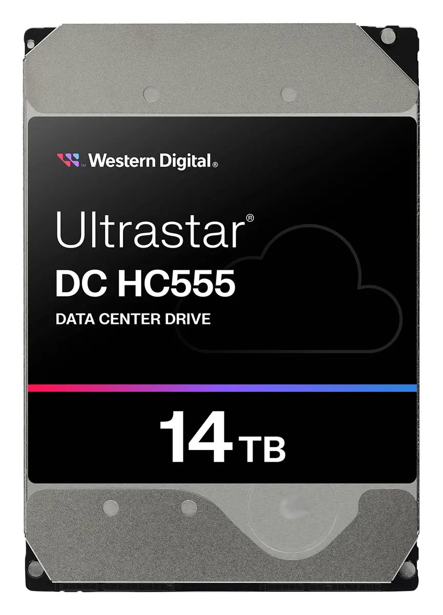 WD Ultrastar DC HC555 14TB 3.5" SATA Kurumsal Disk (WUH722014CLE604) görsel 2