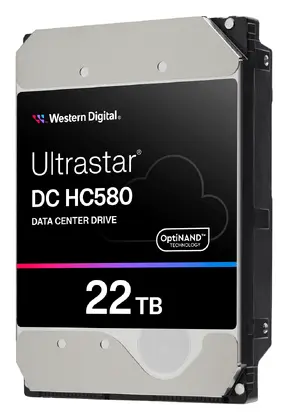 WD Ultrastar DC HC580 22TB 3.5" SAS Kurumsal Disk (WUH722222ALE604)