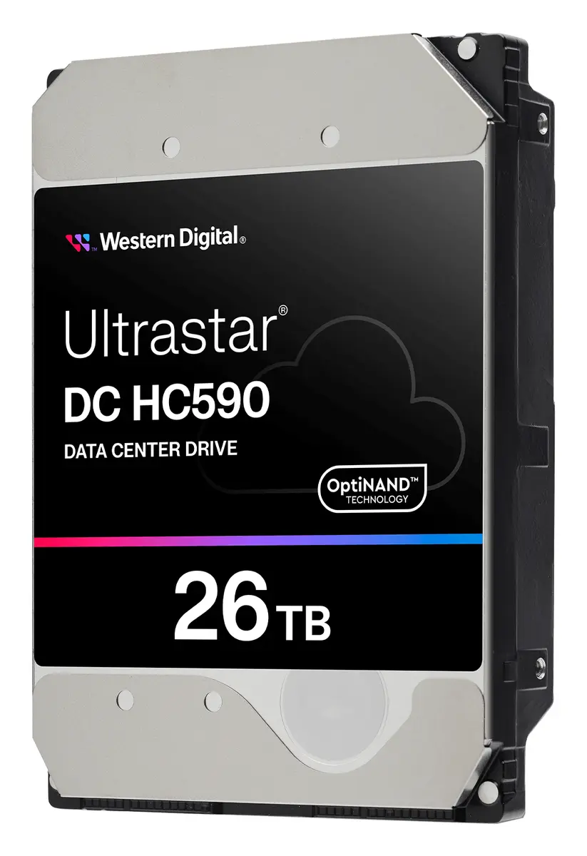 WD Ultrastar DC HC590 26TB 3.5" SAS Kurumsal Disk (WUH722626ALE6L1)