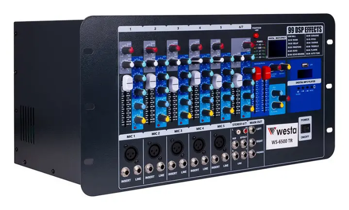Westa WS-6500 500W Mikser Amfi — görsel 2
